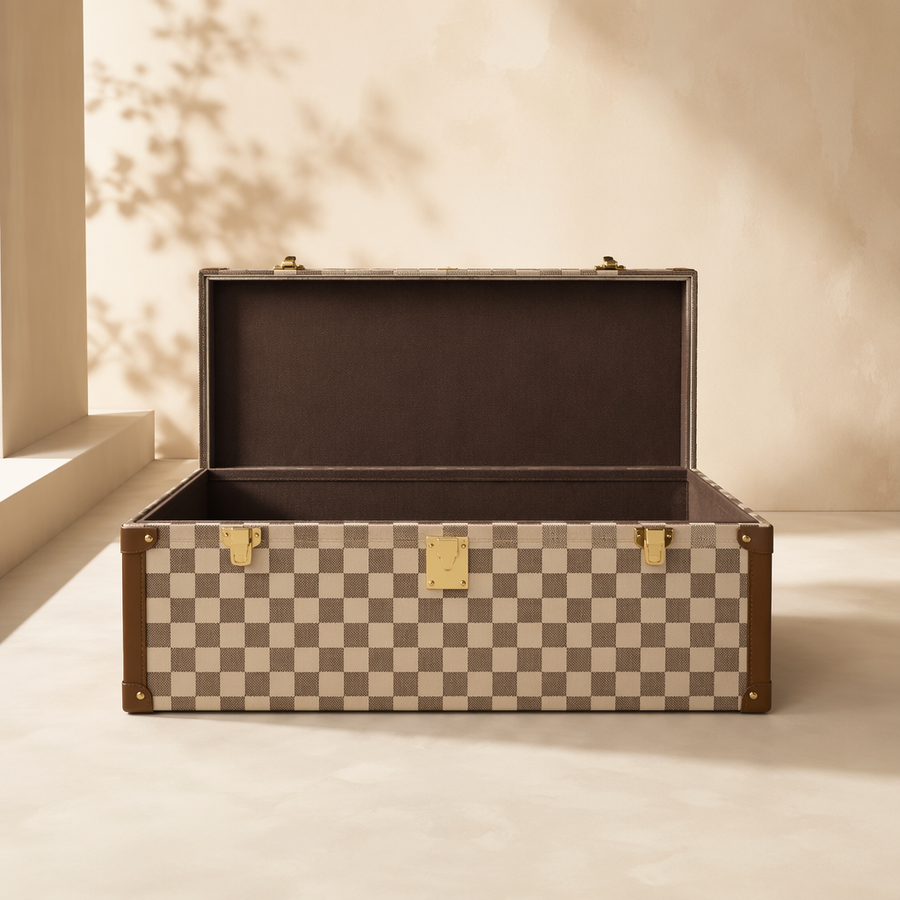 Checked Trunk 72L